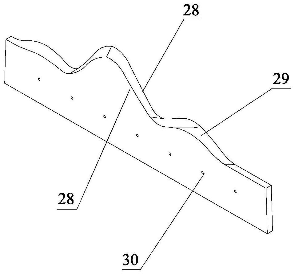 Preparation method of building terrain model and hot melt cutting device used therefor