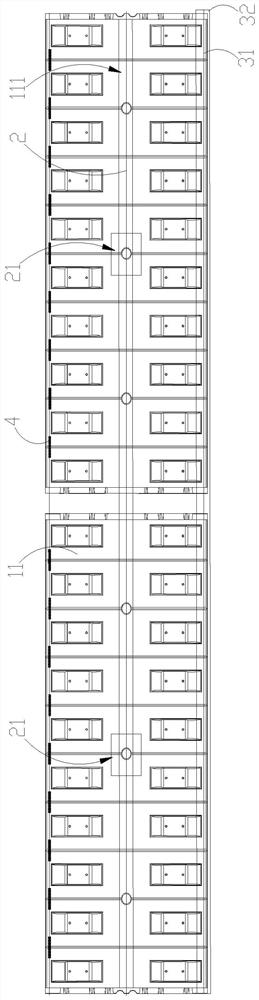 Railway bridge section track disease monitoring method and system based on combination of grating array and video monitoring