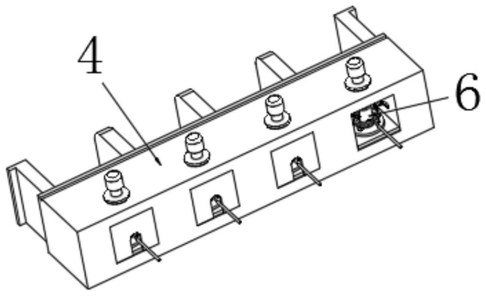 Three-in and one-out phase-change switch