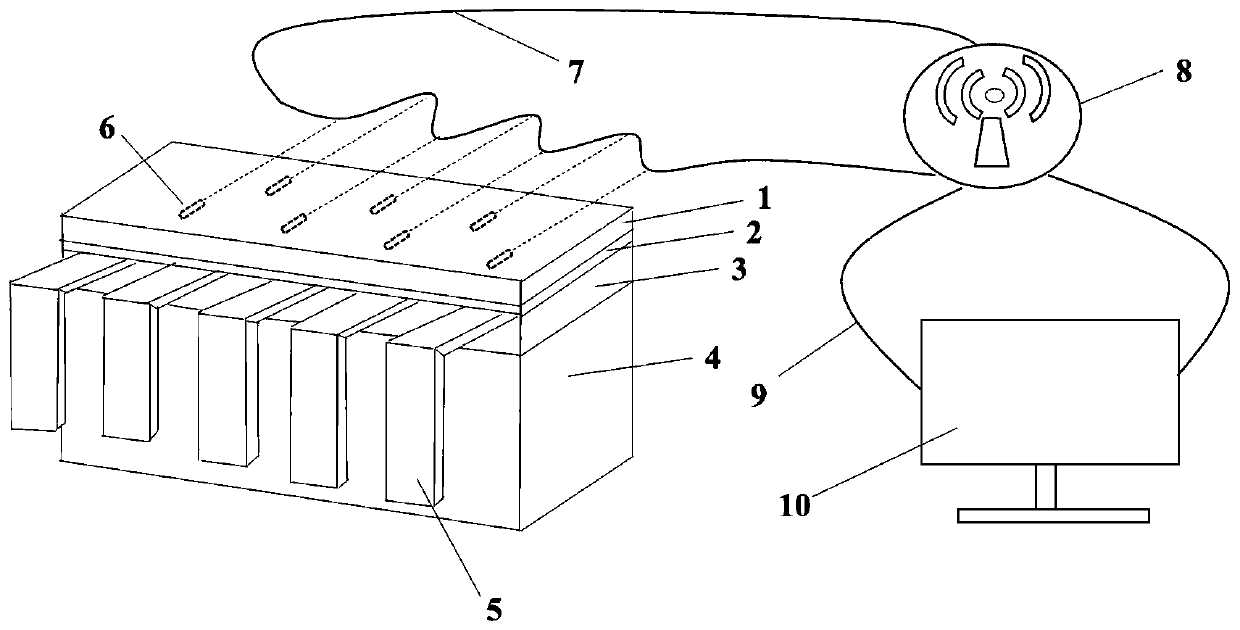 Active snow melting and deicing pavement structure and paving process thereof