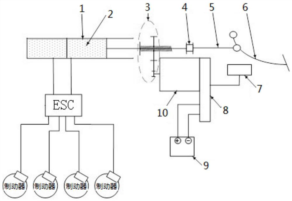 Vehicle braking control method, device and wire-assisted braking system