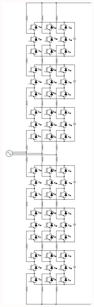 A three-phase bridge circuit direct cascaded modular multilevel converter