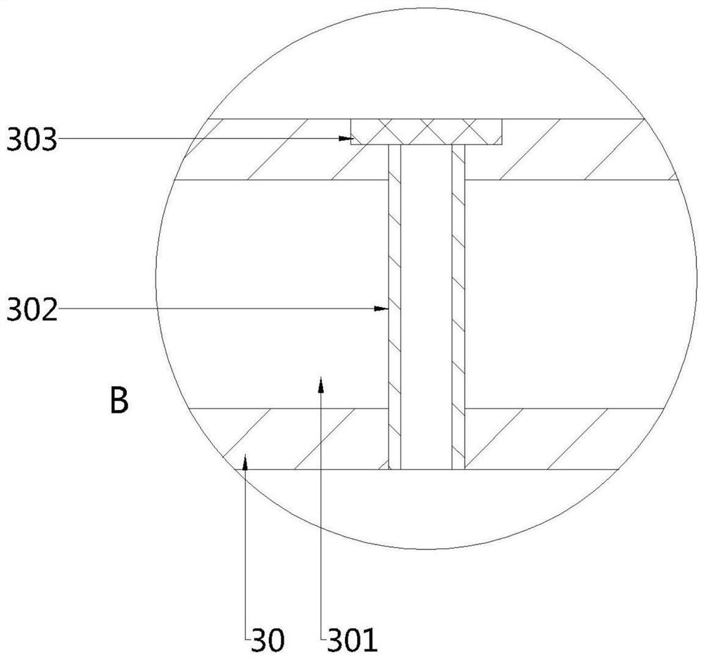 LED lamp water circulation system for plant light supplementing