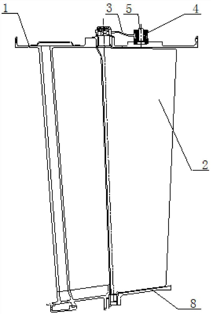 Stator blade angle adjusting mechanism and stator casing structure with same