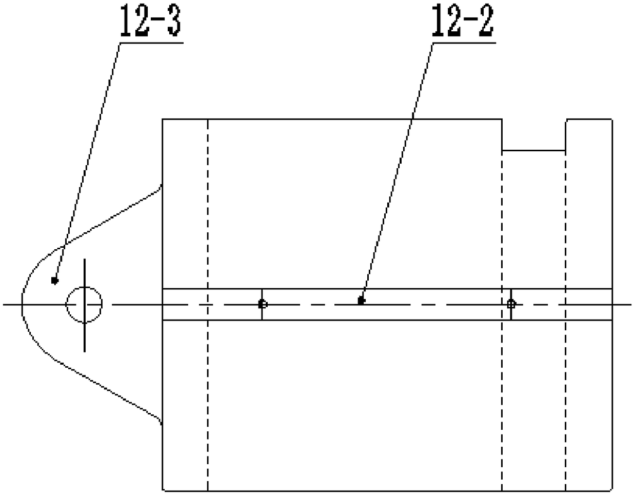 Half shaft gear removal force and press-fitting force test device