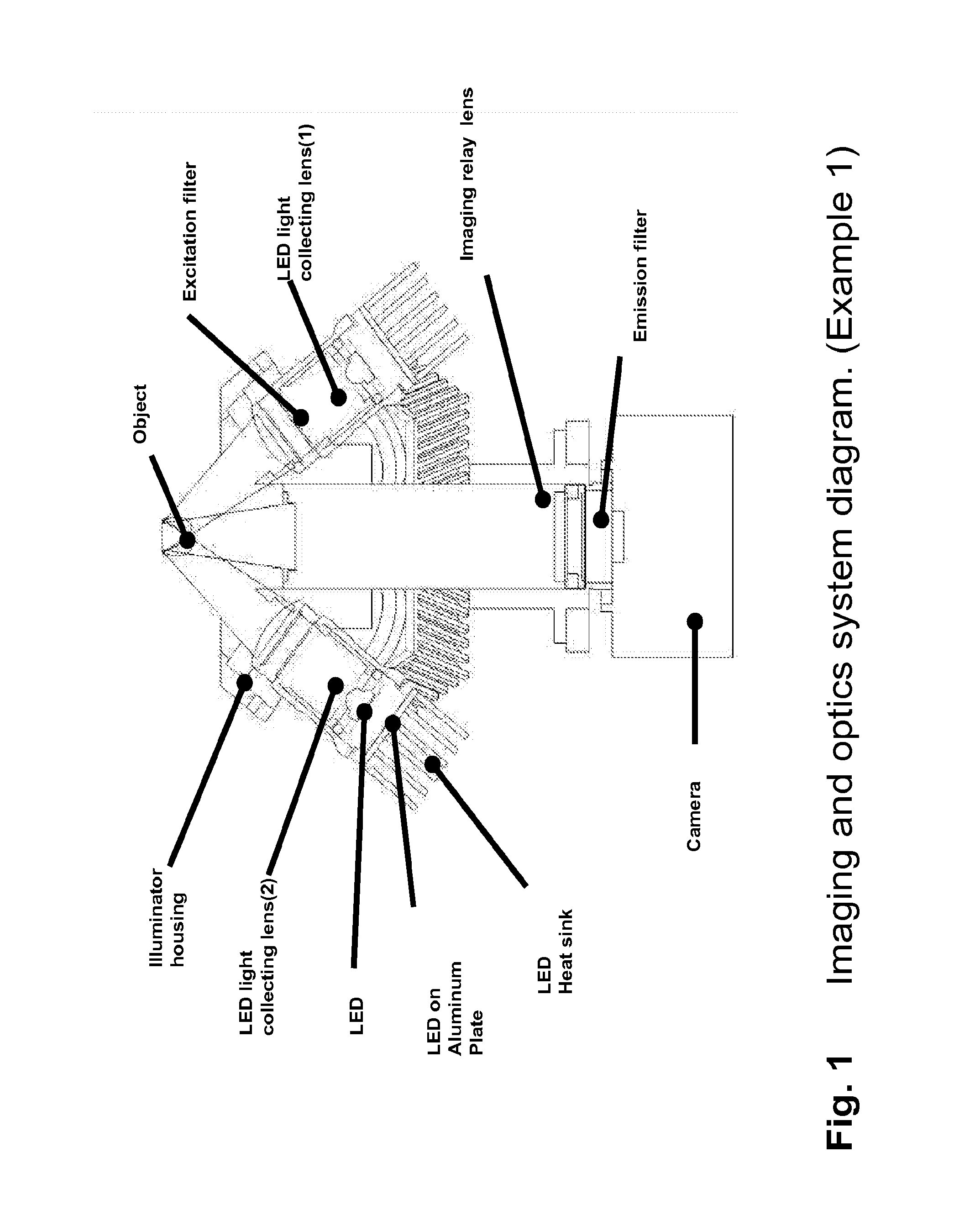 Imaging analyzer for testing analytes