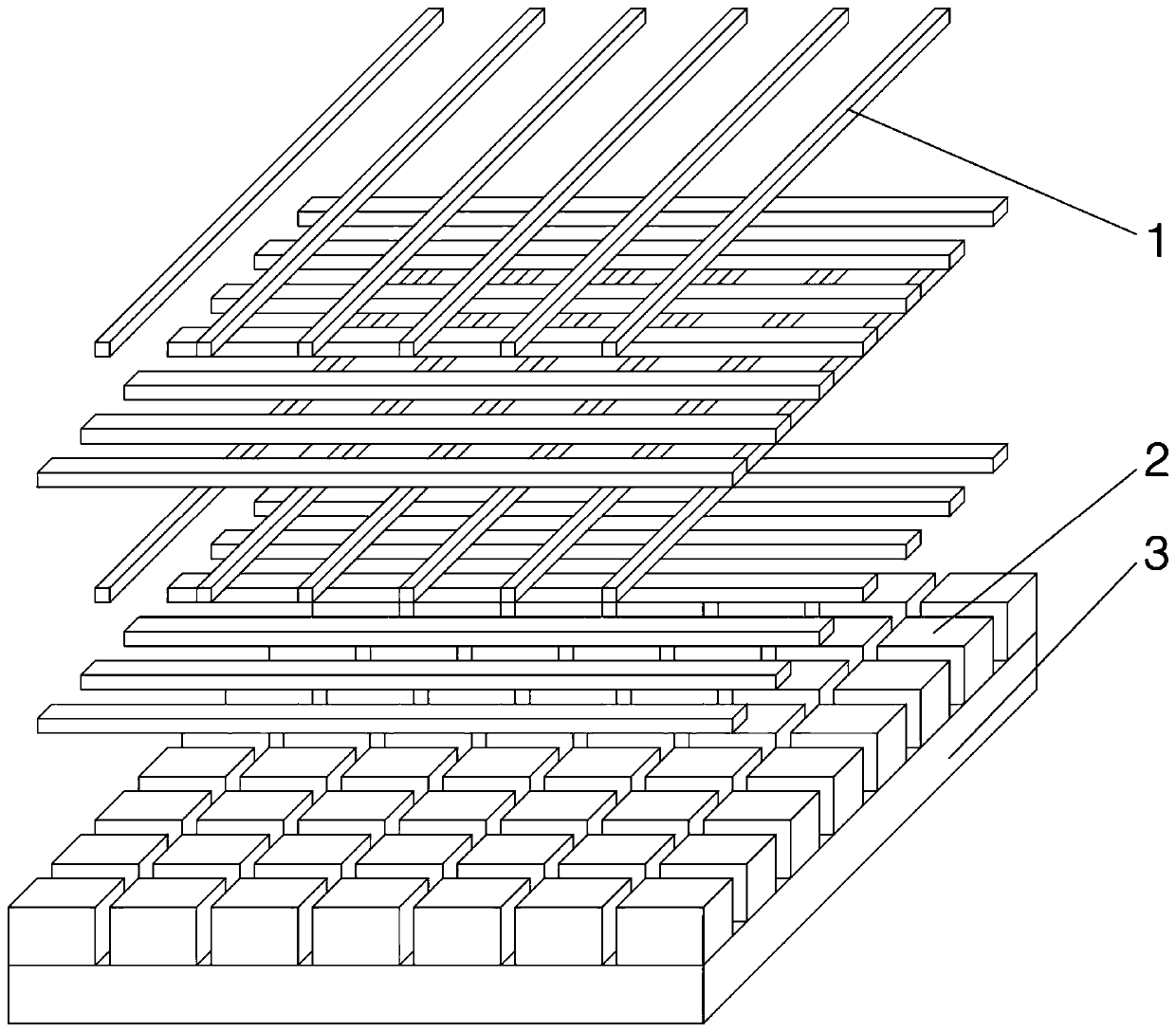 LED display adhesive filling method