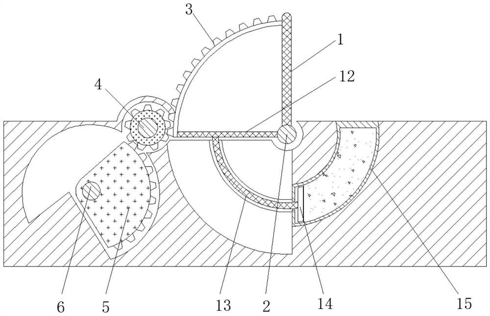 An anti-collision new energy vehicle charging pile based on the principle of non-Newtonian fluid