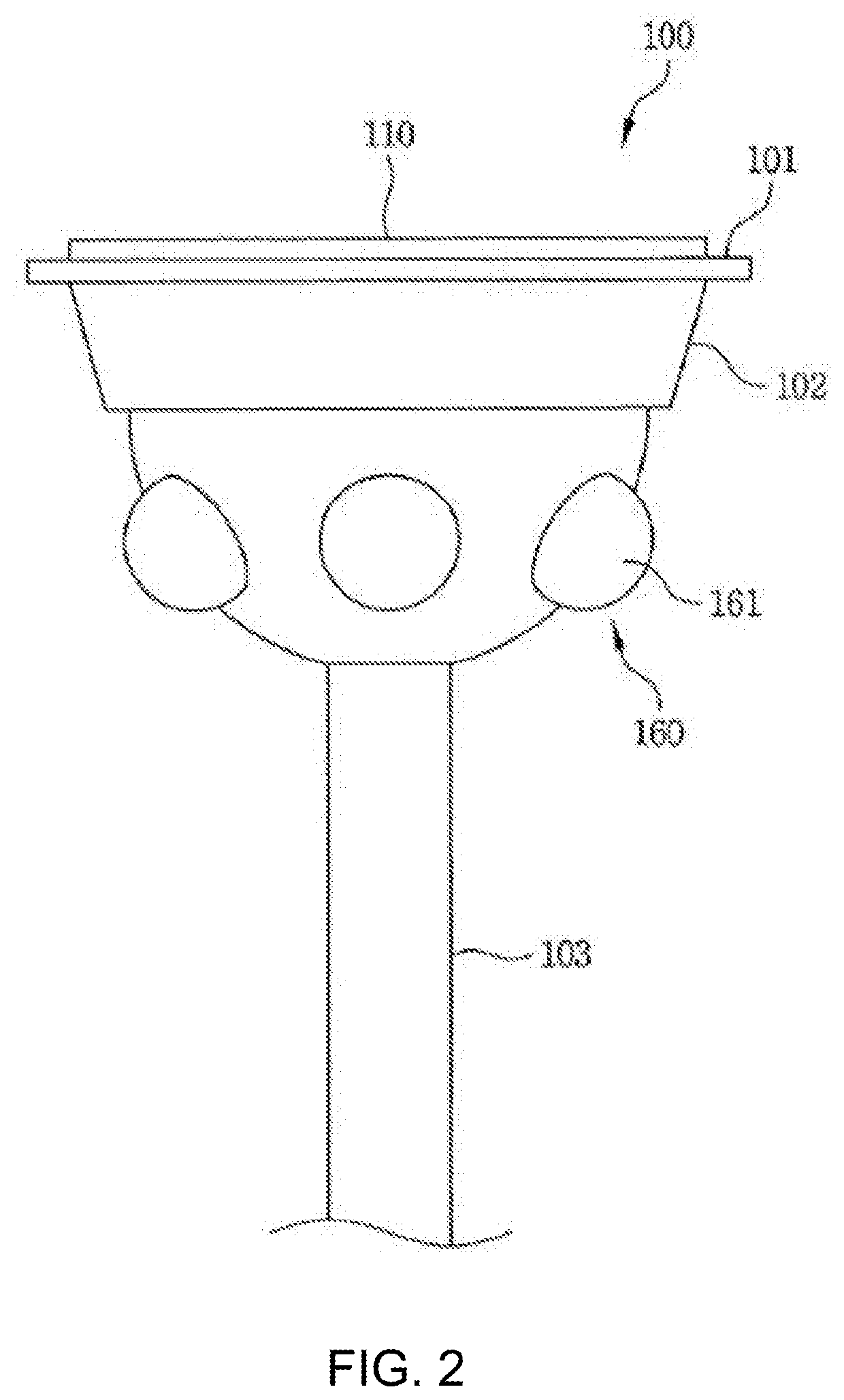 Photovoltaic lighting system having integrated control board, and monitoring system using same