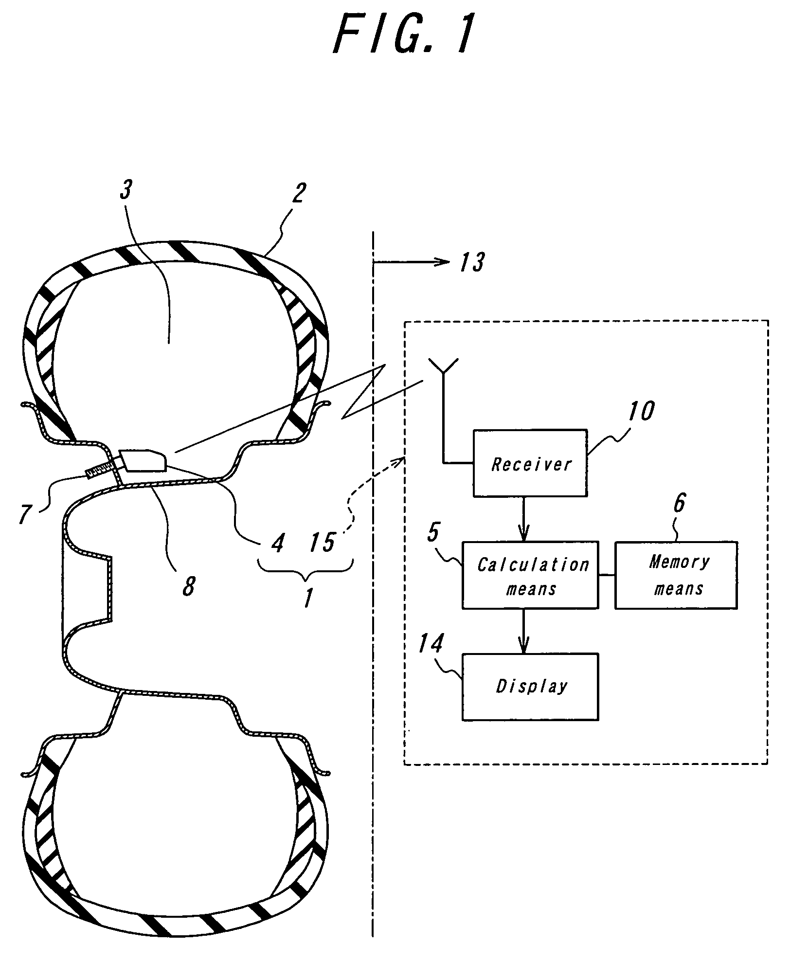 Method device and recording medium where program is recorded, for deciding residual travel life and end of life of run-flat tire that continues traveling in run-flat condition