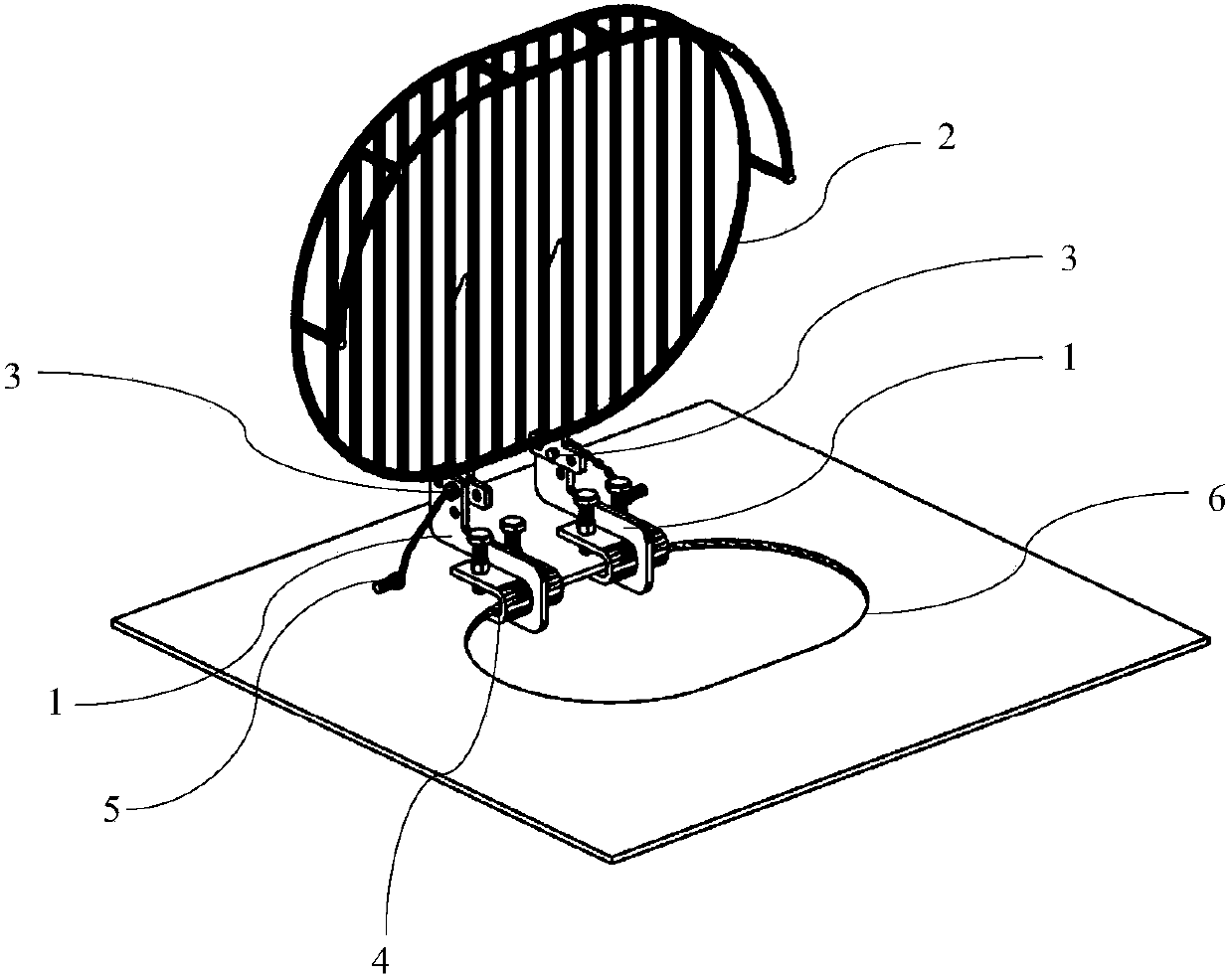 Detachable anti-falling device