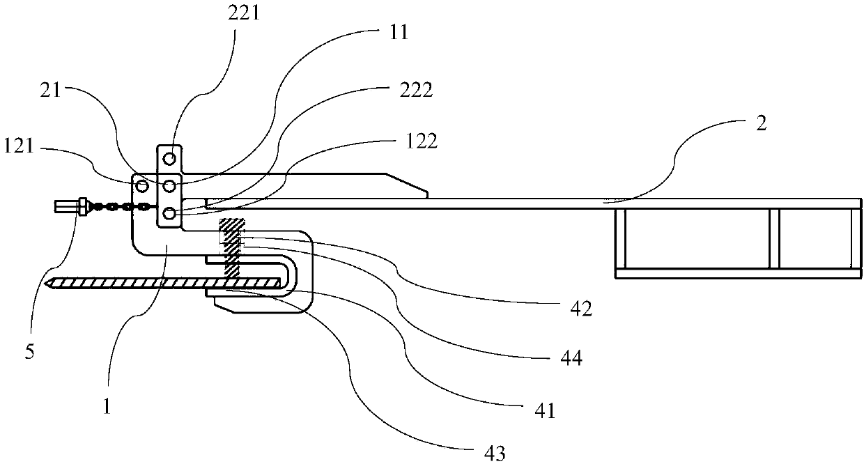 Detachable anti-falling device