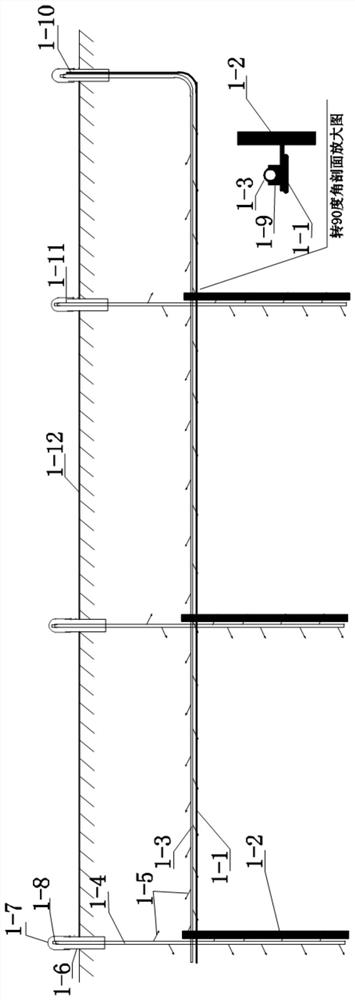 Lightning protection and grounding construction method for sustainable maintenance without secondary trenching