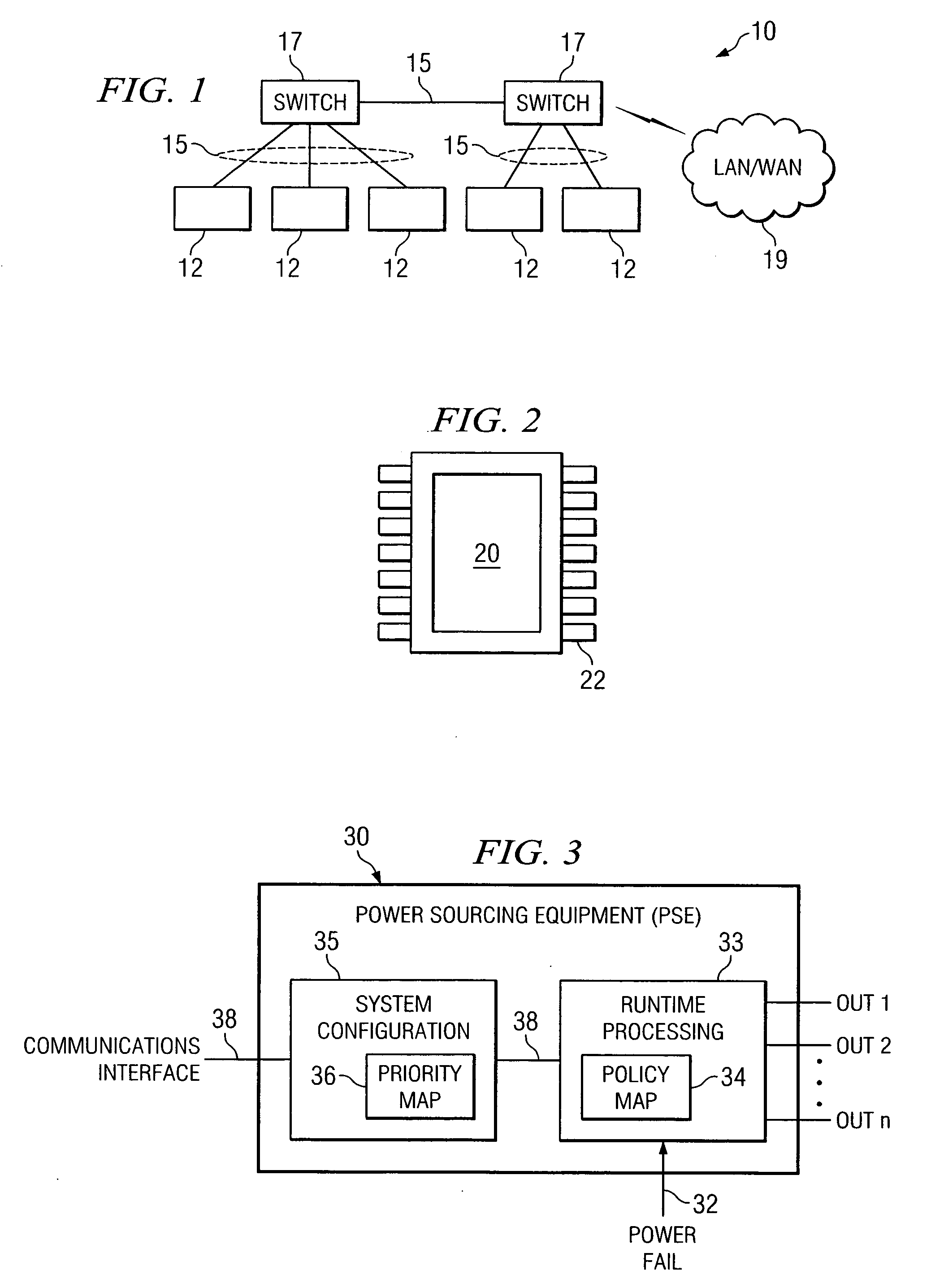 Priority powerdown system and method for power distribution systems