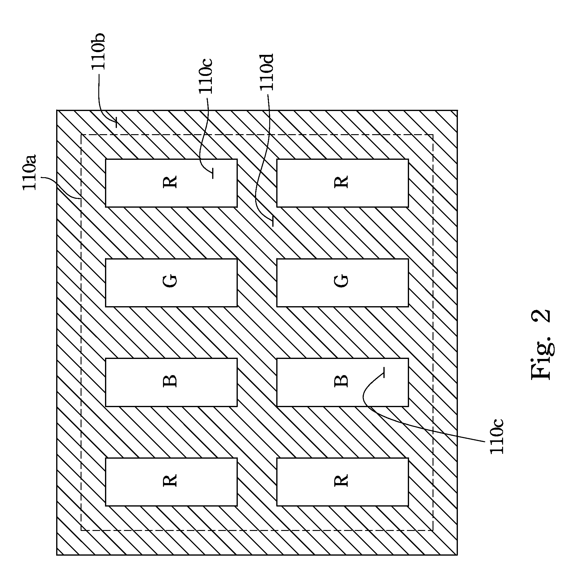 Flat display device integrated with photovoltaic cell