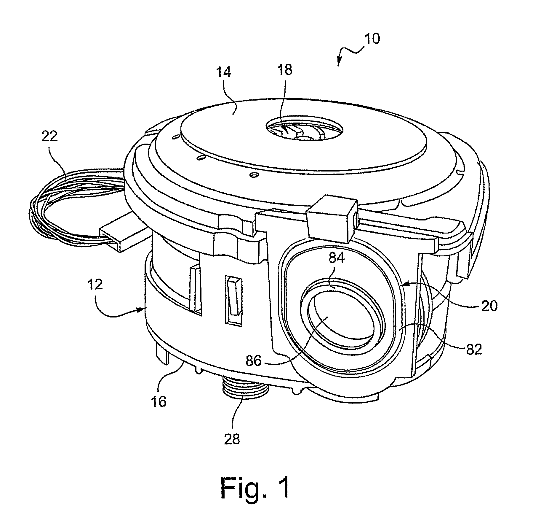 Single or multiple stage blower and nested volute(s) and or impeller(s) thereof