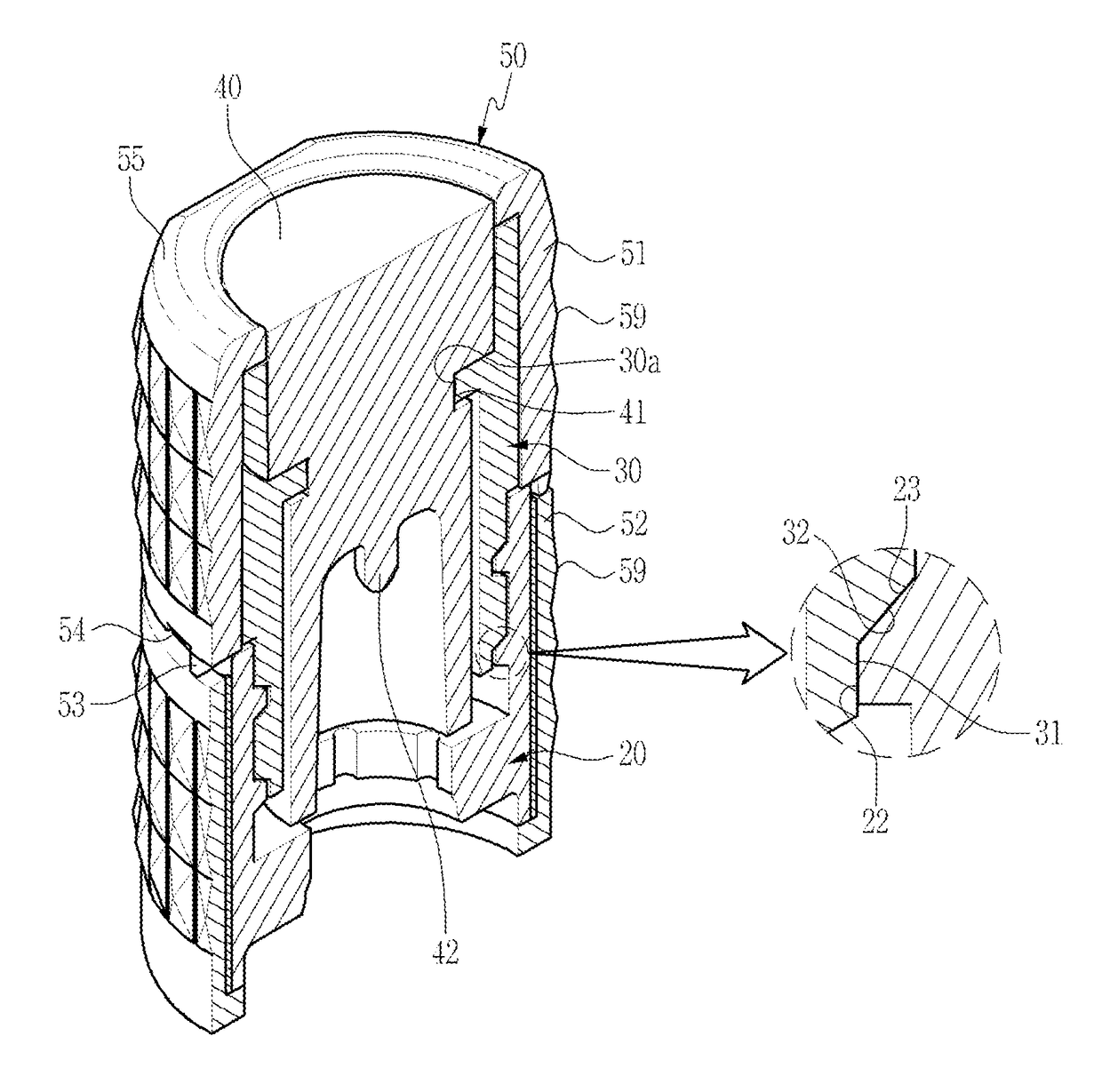 Syringe cap having reuse prevention structure