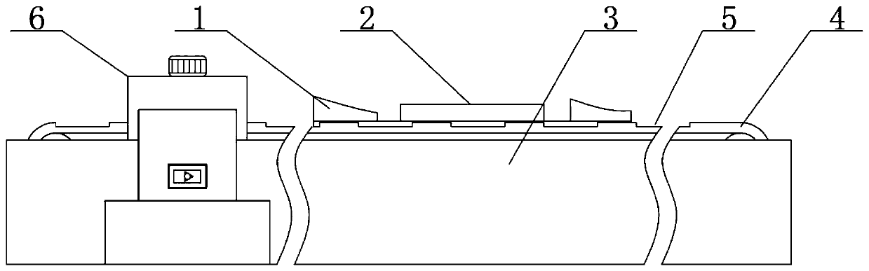 Automobile tailgate inner plate forming process