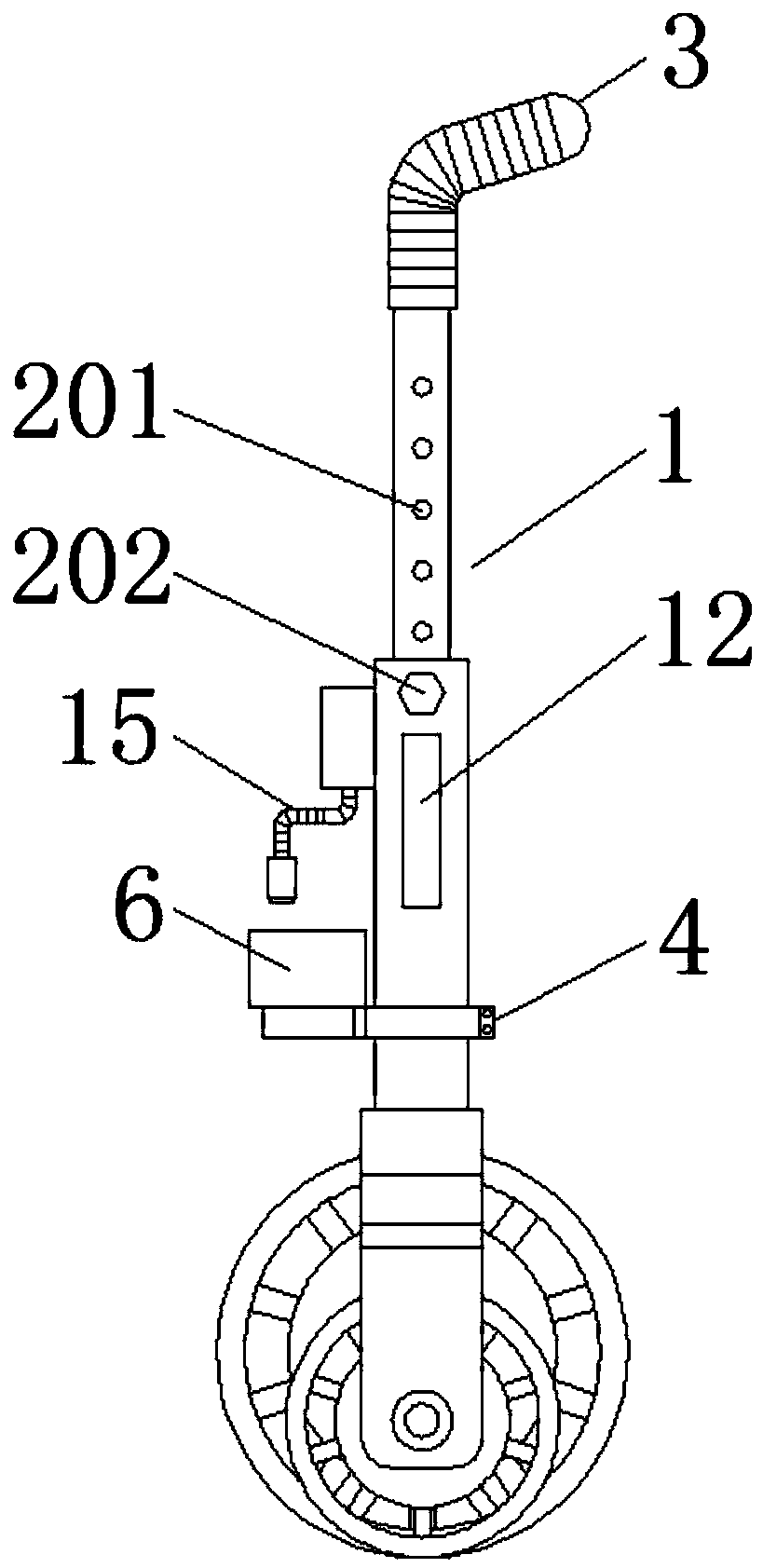 Idler wheel measurement device