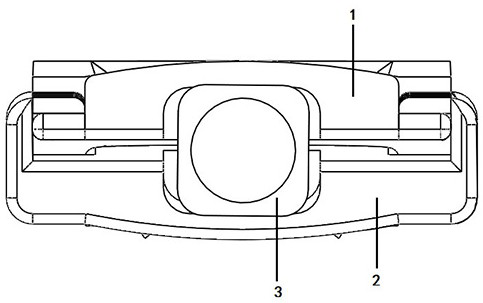 Slidable and self-locking atlantoaxial interbody fusion cage