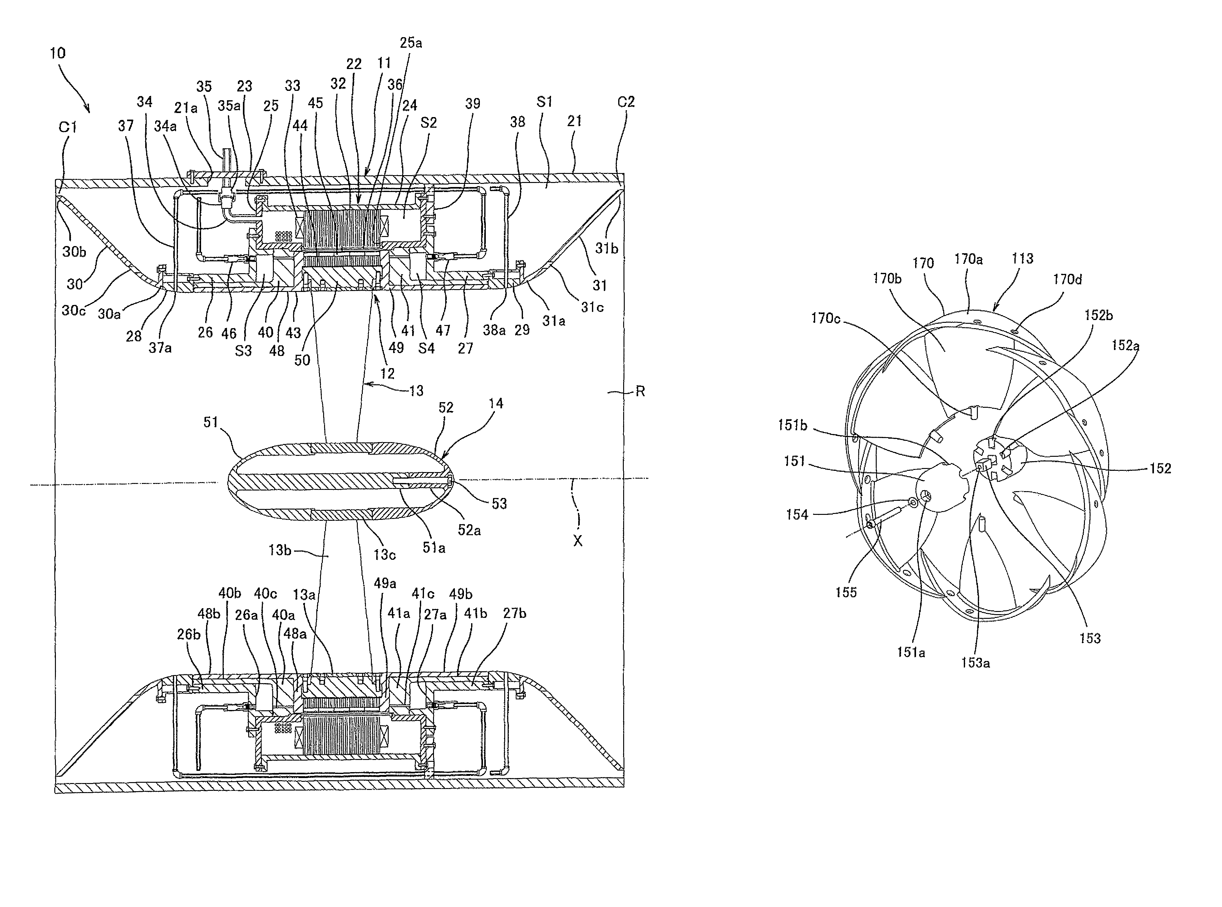 Thrust generating apparatus