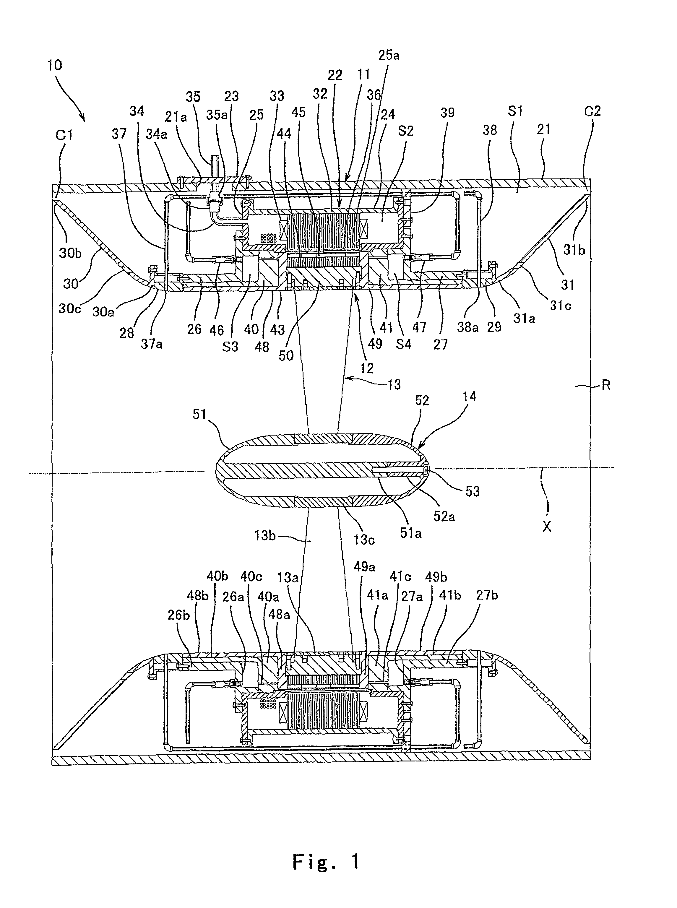 Thrust generating apparatus