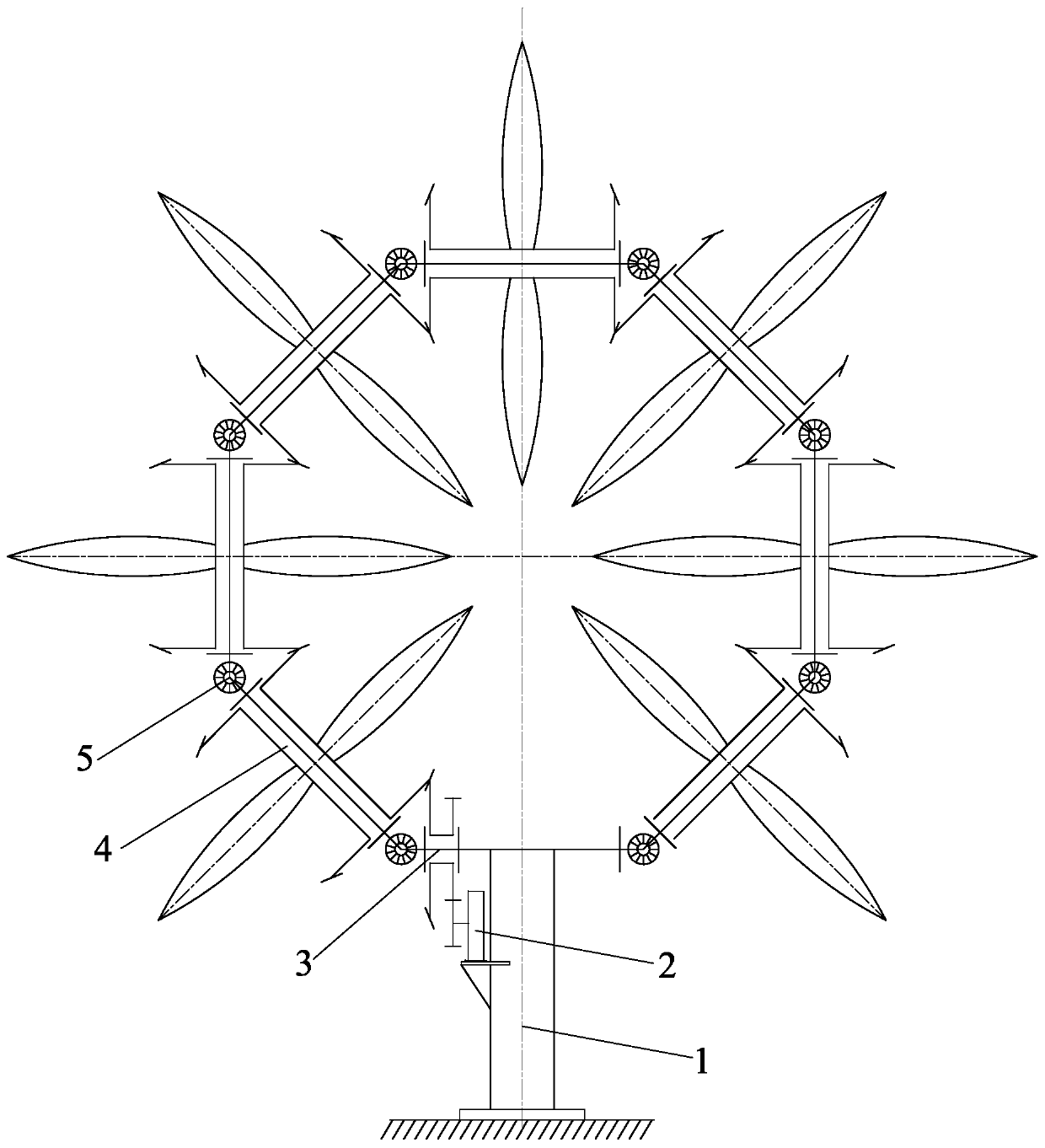 Adjustable positioning and clamping device for regular polygonal dynamic sculpture and adjustable positioning method thereof