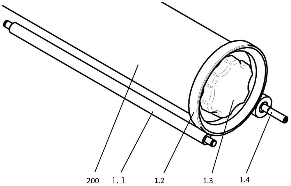 High-precision stepping paper feeding movement system suitable for plotter and paper feeding control method