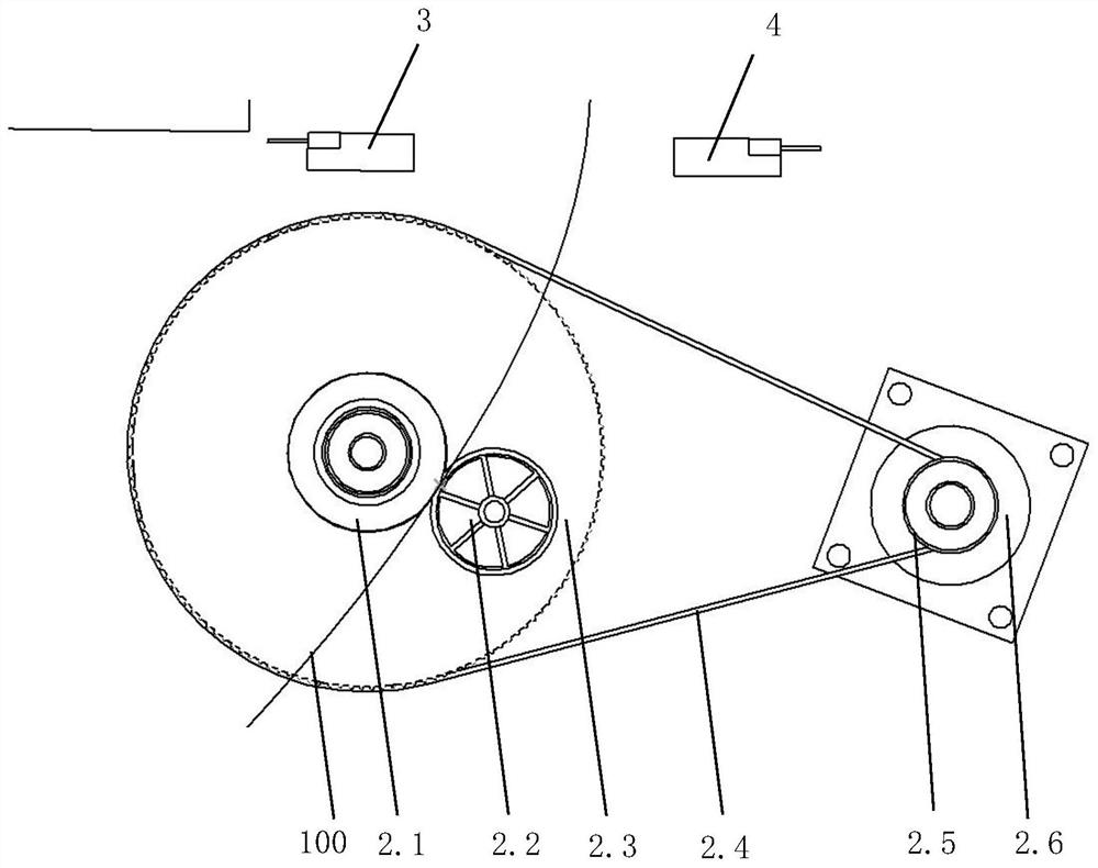 High-precision stepping paper feeding movement system suitable for plotter and paper feeding control method