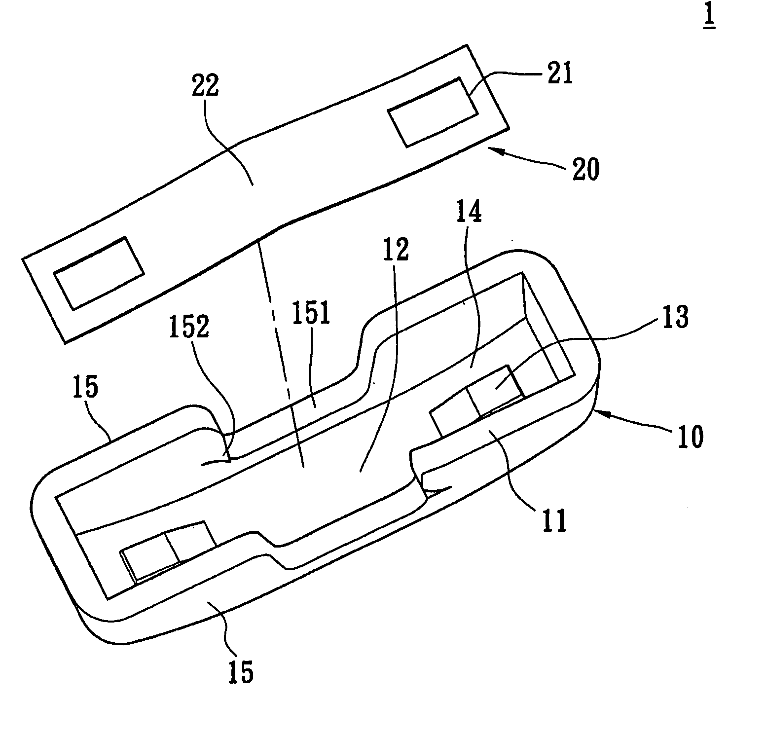 Cap structure for zipper