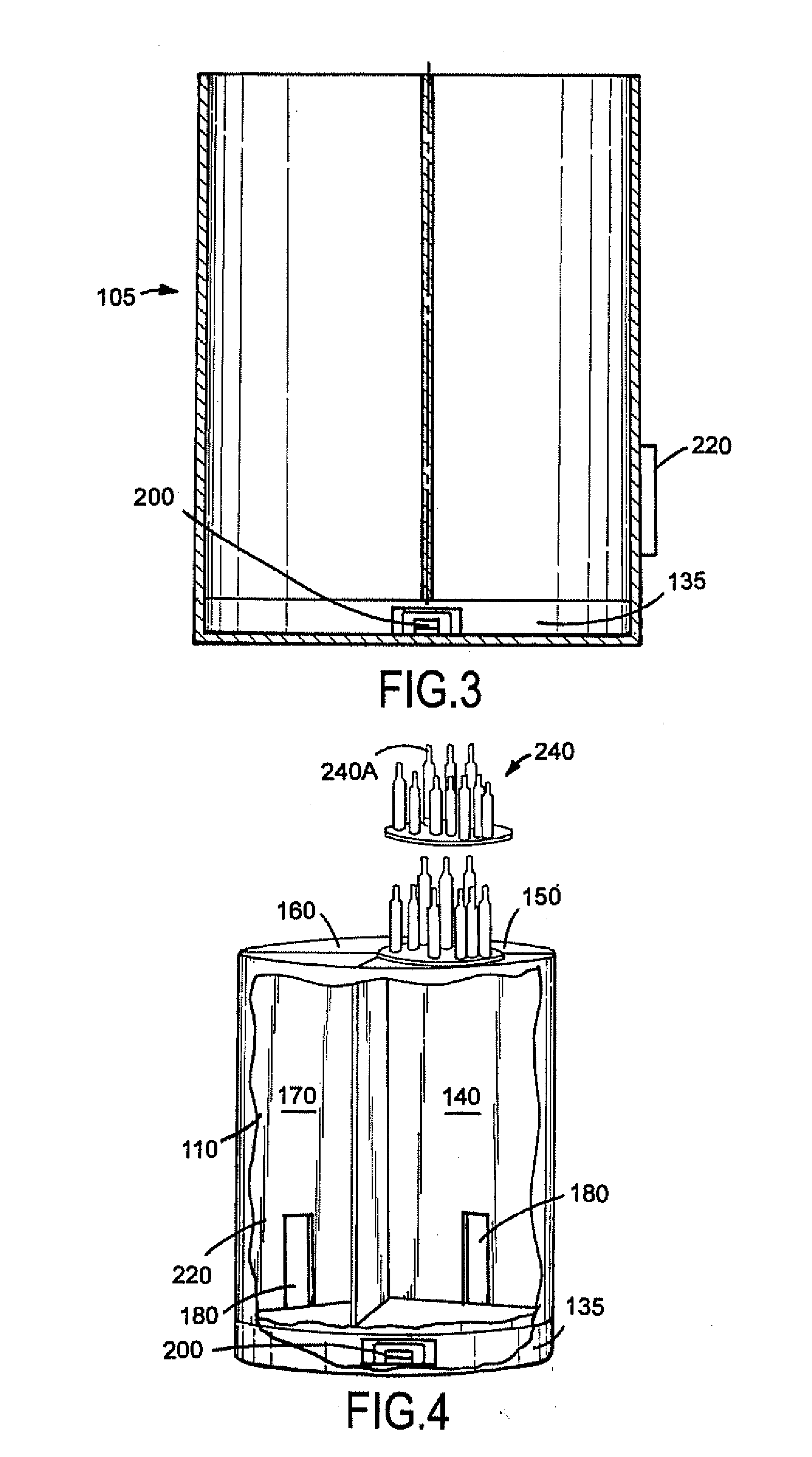 Composition and periodical delivery system for cellular rejuvenation