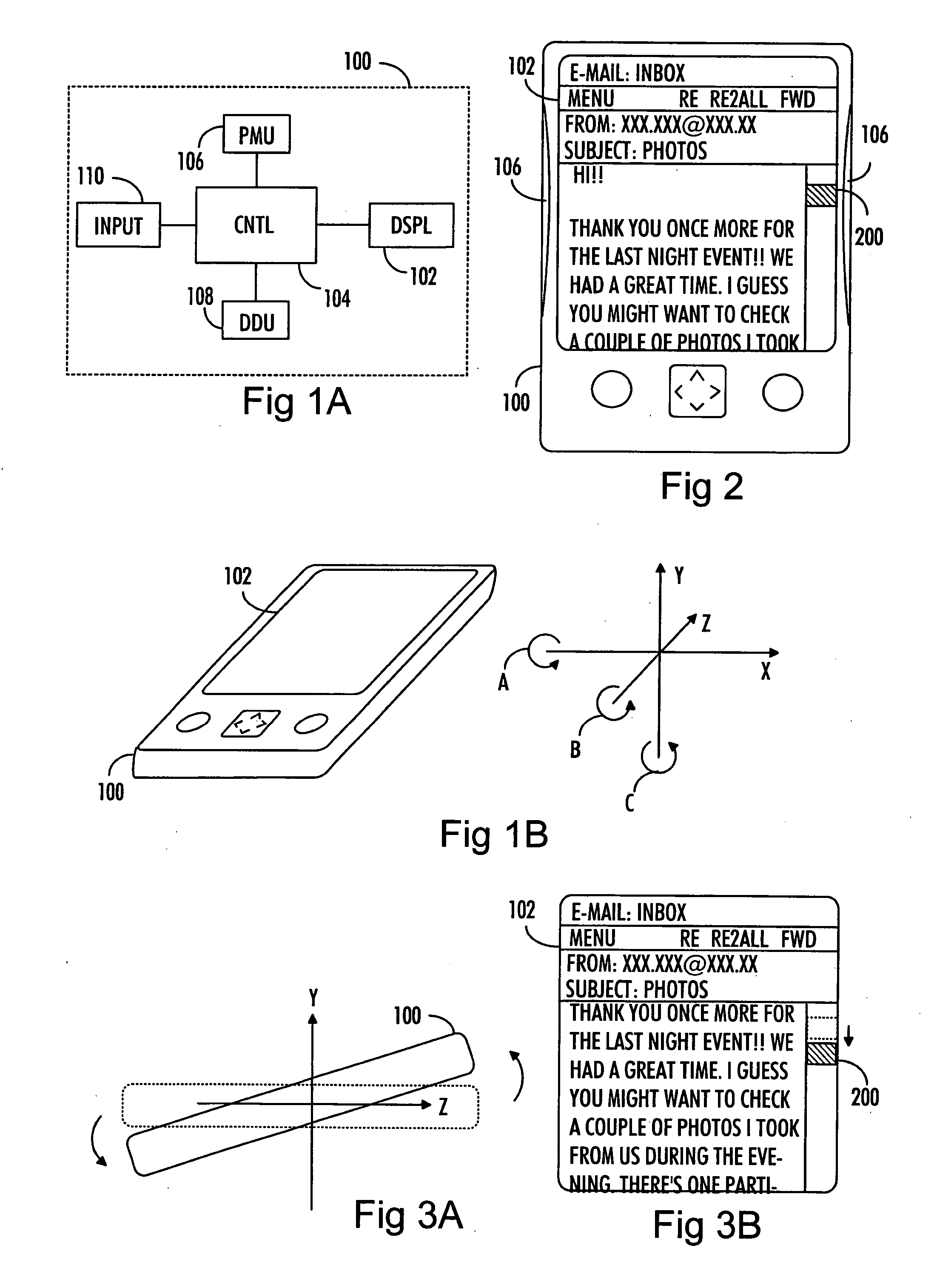 Control of user interface of electronic device