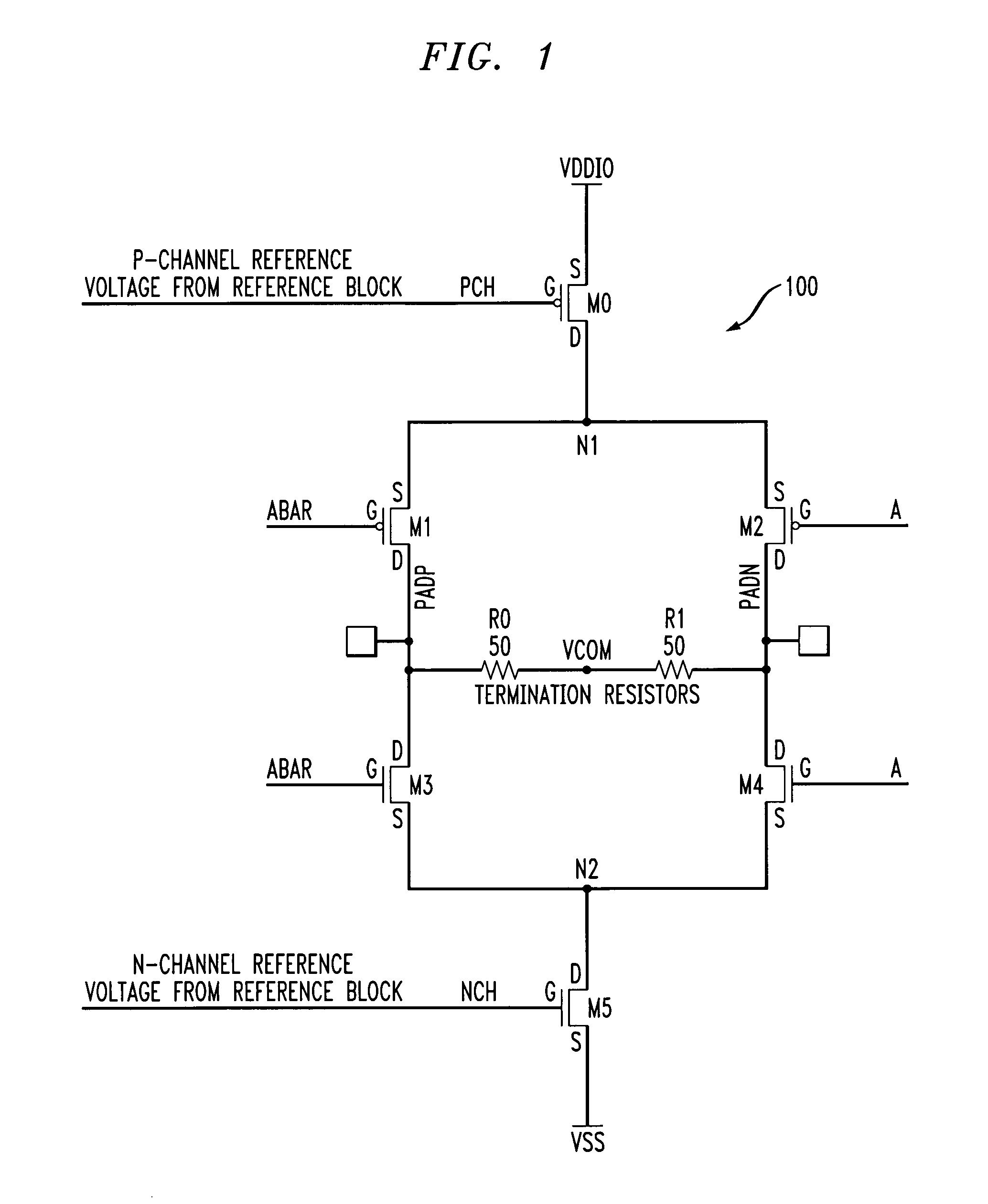 Differential buffer circuit with reduced output common mode variation