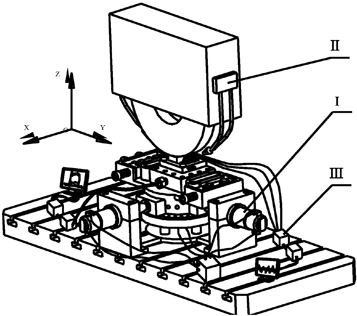 Nanofluid minimum quantity lubrication experimental system and method for ultrasonic vibration auxiliary grinding