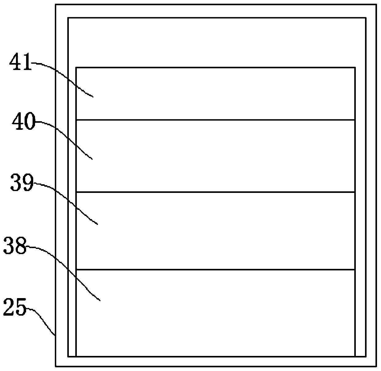 Water and soil conservation monitoring device with good stabilizing effect