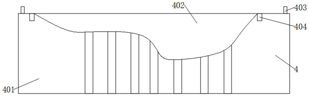 Stamping die for automobile connecting plate