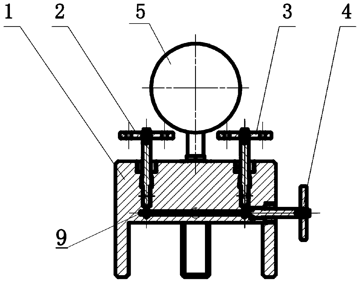 Miniature nitrogen-filled airtight vacuum control device