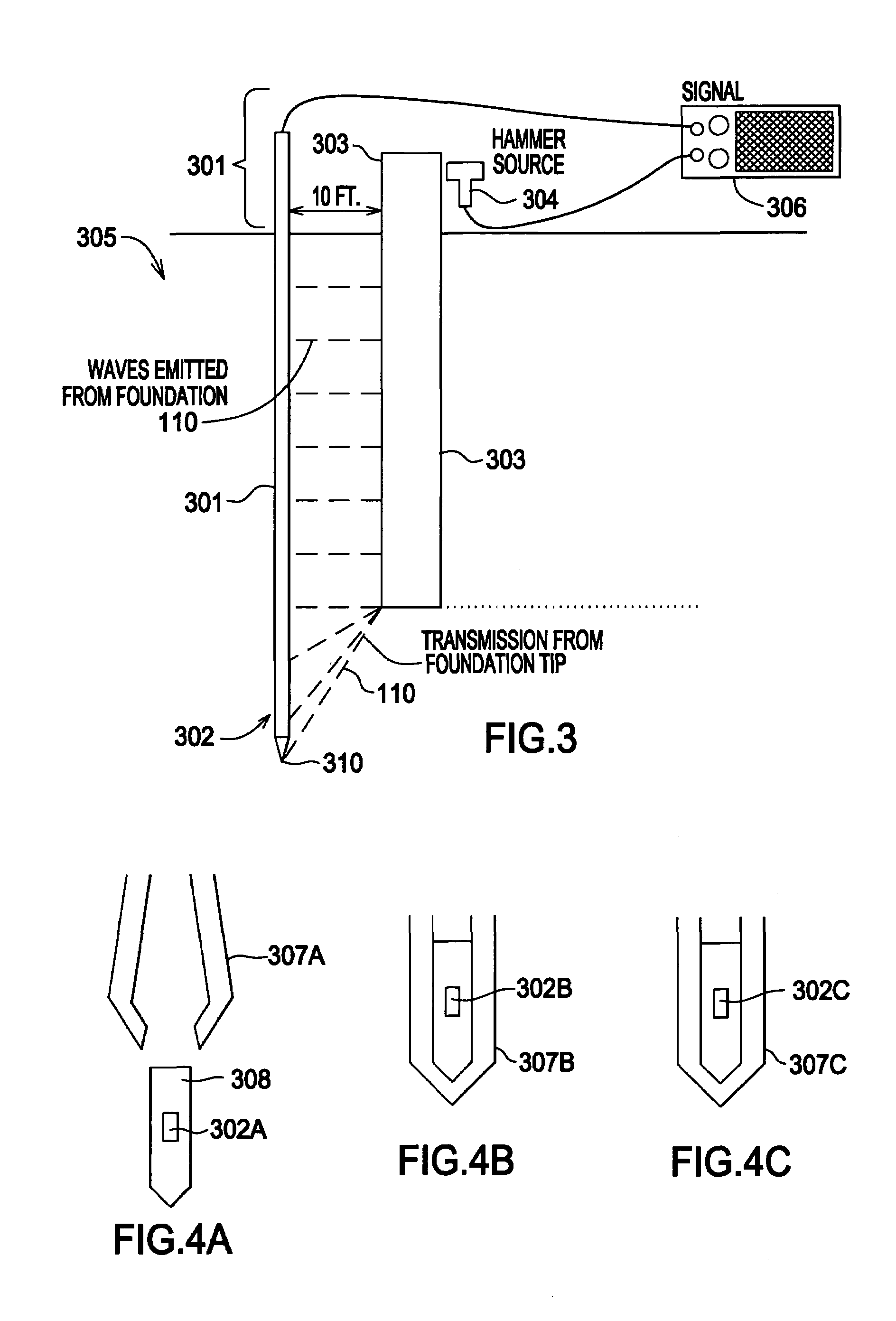 Parallel seismic depth testing using a cone penetrometer