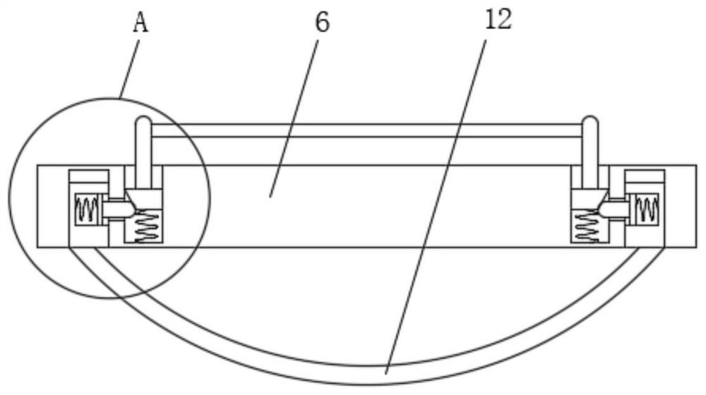 Anti-dazzling indoor assembly type ceiling lighting device