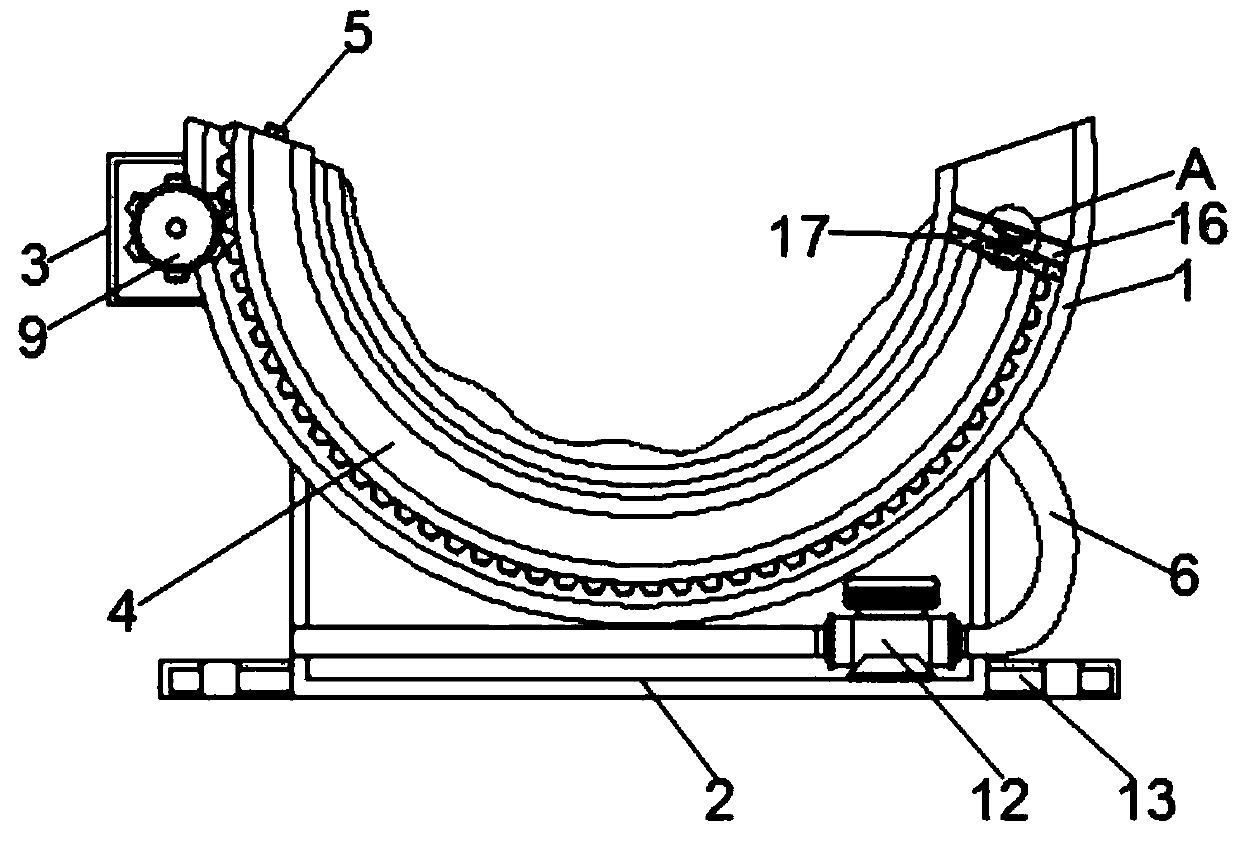 Safety locking device and method for explosive mixed loading vehicle