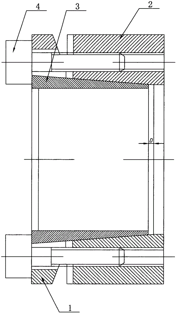 Wind power spindle locking plate