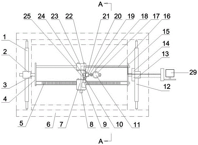 Automatic groove cleaning machine for motor stator inner groove