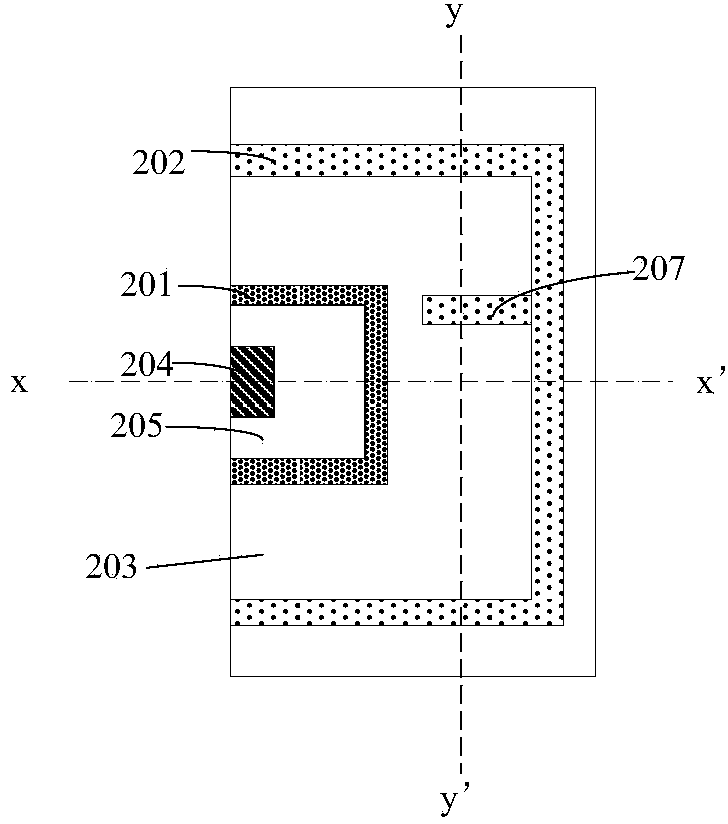 Trench gate IGBT chip