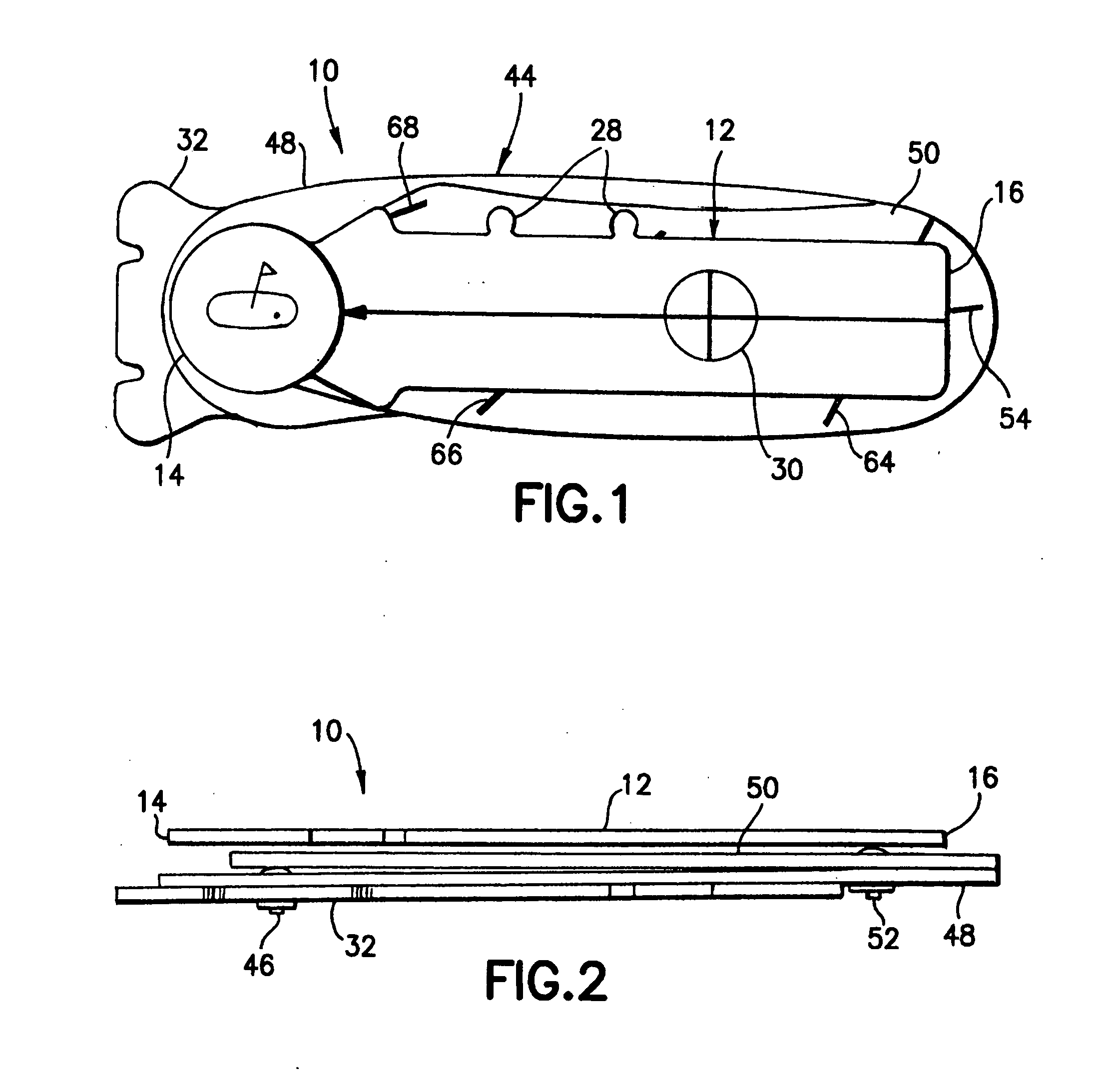 Golf training device