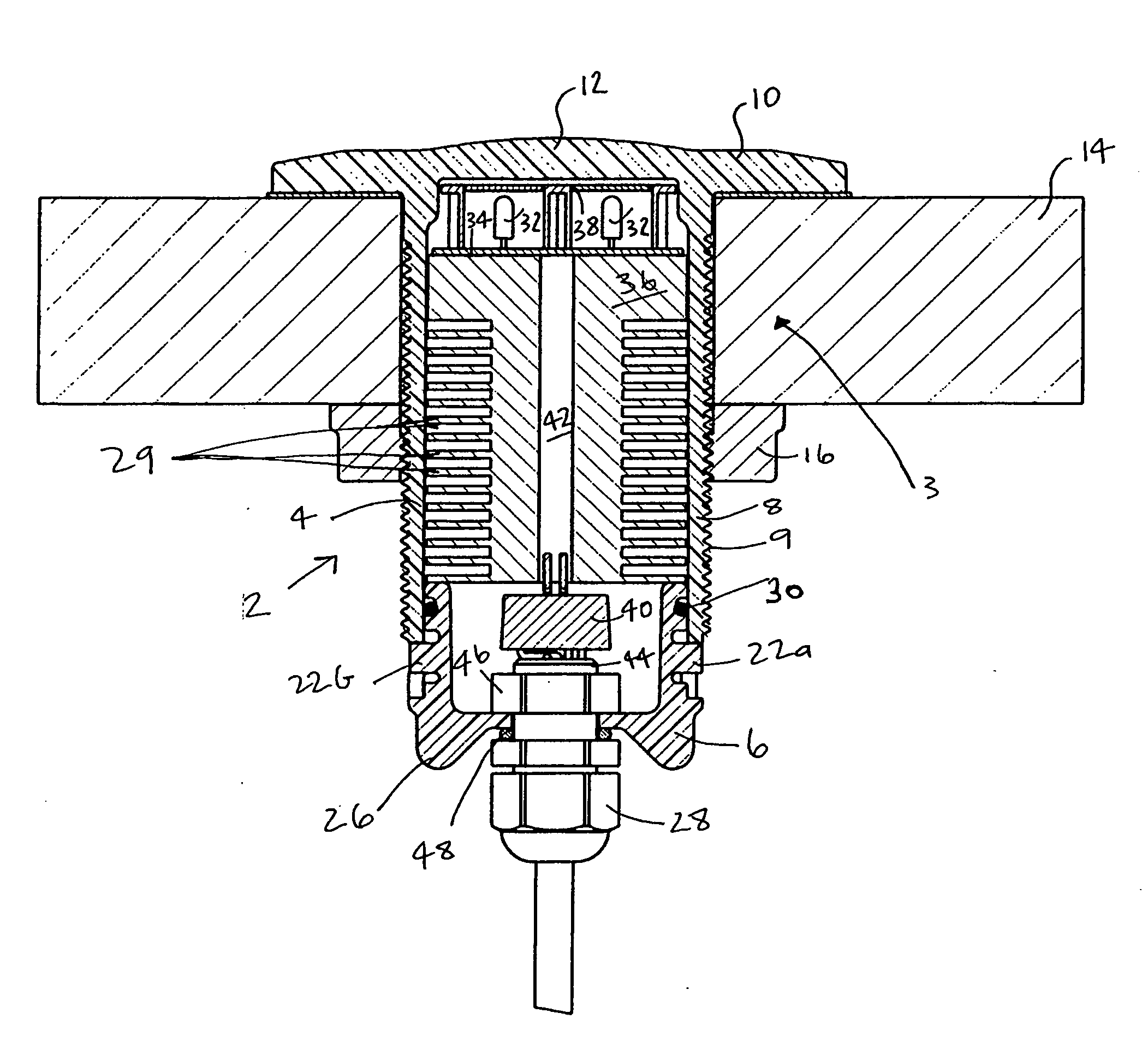 Led Lighting Apparatus in a Plastic Housing