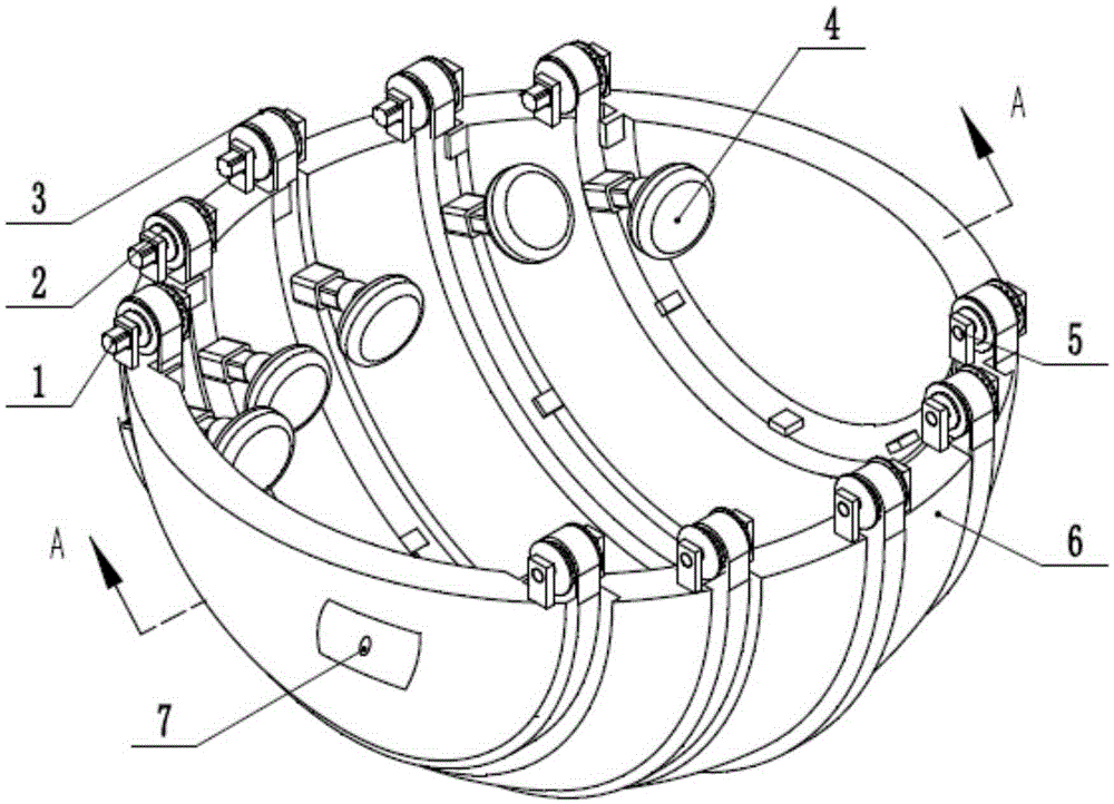 Automatic head massage device