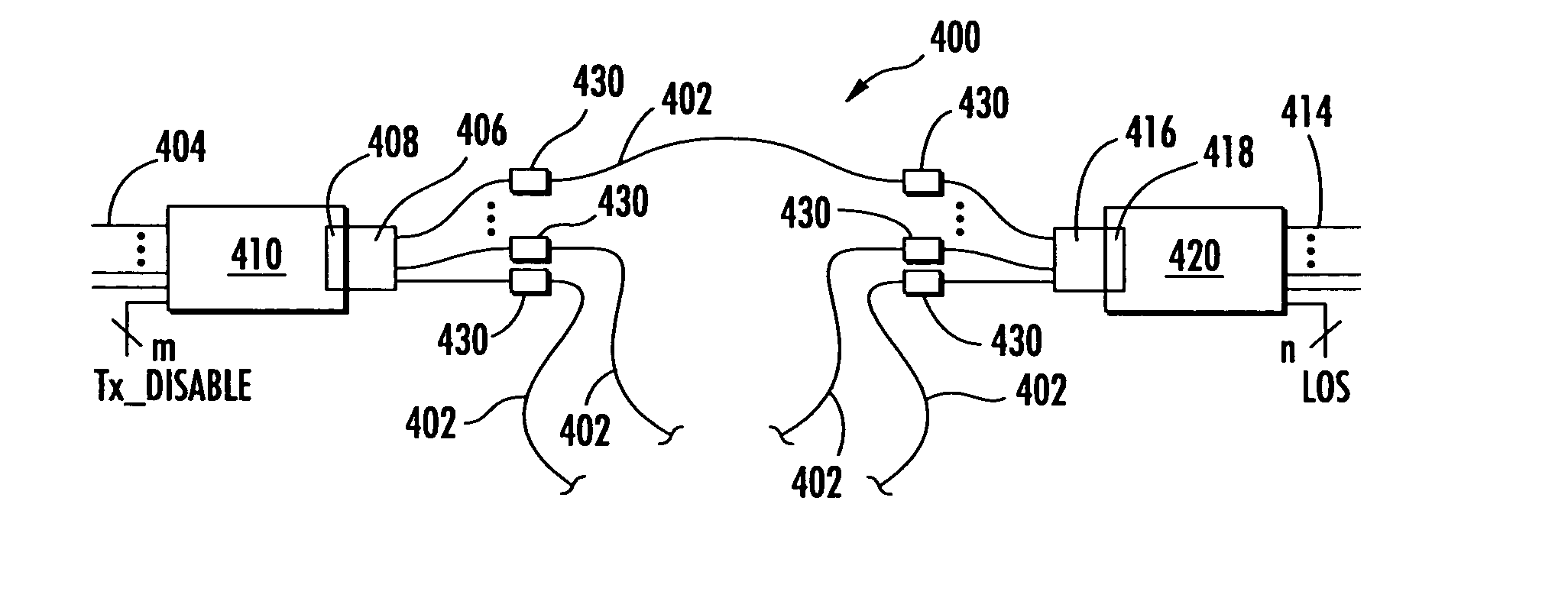 Apparatus and methods for using fiber optic arrays in optical communication systems