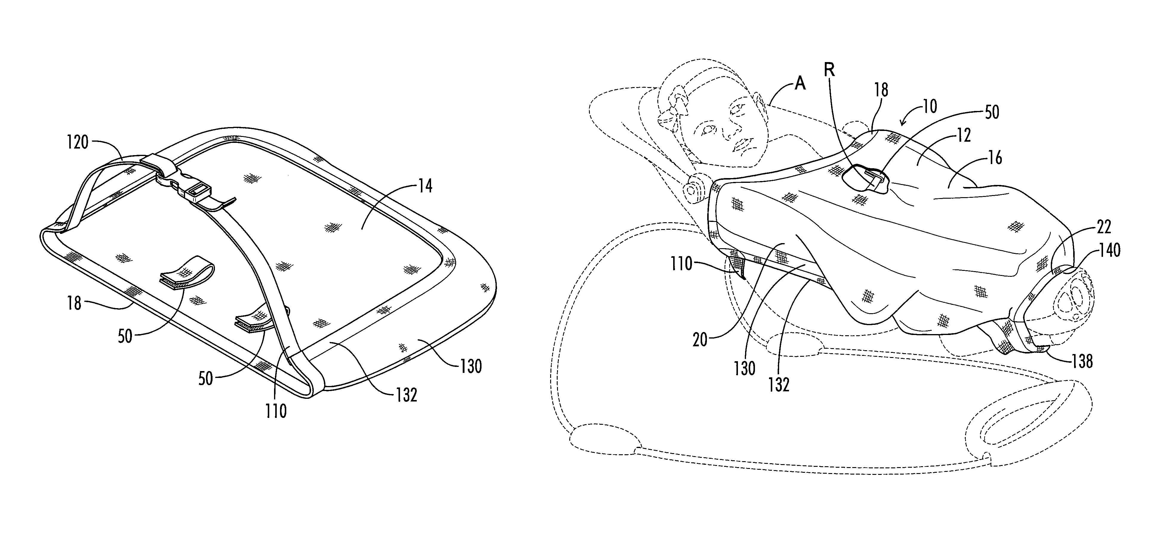 Infant covering blanket adapted for use with infant supporting apparatuses