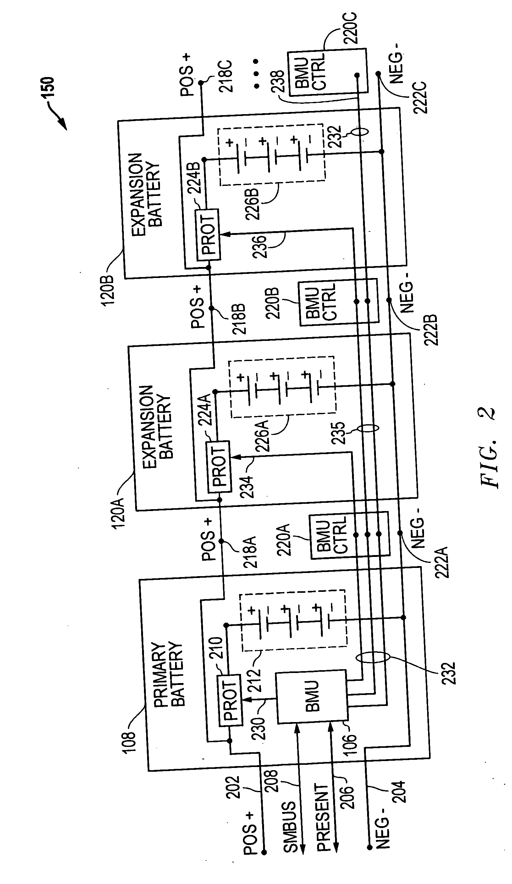 Field expandable battery systems and related methods