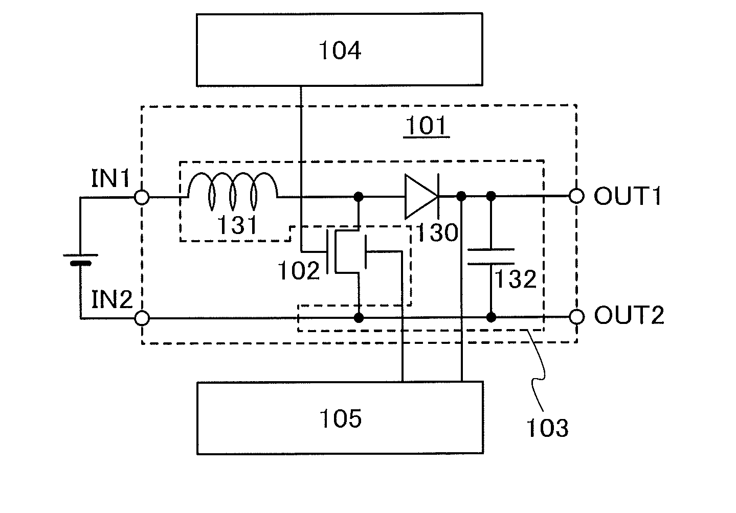 Dc/dc converter, power supply circuit, and semiconductor device